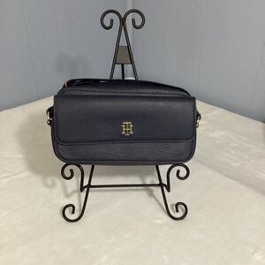 Tommy Hilfiger Leather Camera Crossbody Bag